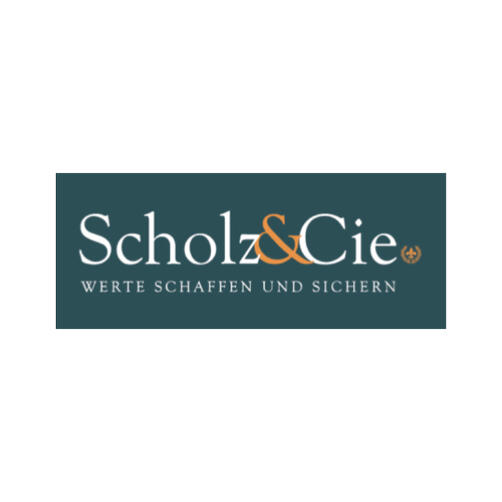 A logo of Scholz & Cie.